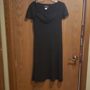Black cocktail dress